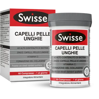 SWISSE CAPELLI PELLE UNGHIE 60 COMPRESSE SWISSE CAPELLI PELLE UNGHIE 60 COMPRESSE