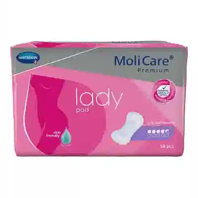 MOLICARE PREMIUM LADY PANNOLONE PER INCONTINENZA 4,5 GOCCE 14 PEZZI