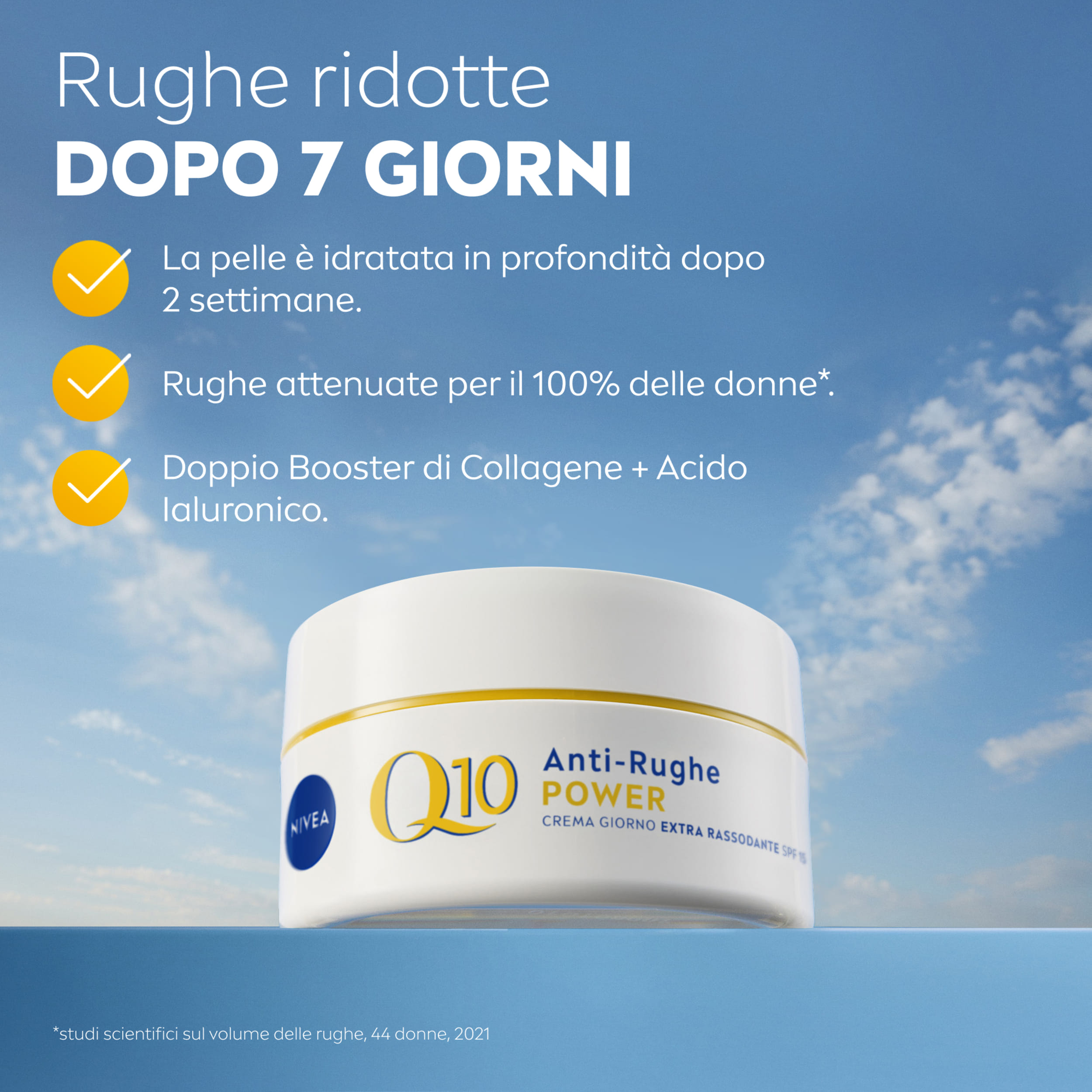 NIVEA CREMA ANTIRUGHE GIORNO Q10 50 ML