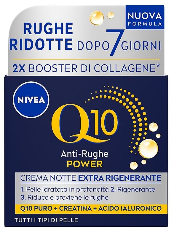 Nivea Crema Antirughe Notte Q10 50 Ml