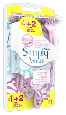 GILLETTE VENUS SIMPL3 4 PEZZI + 2 G GILLETTE VENUS SIMPL3 4 PEZZI + 2 G
