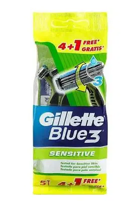 GILLETTE BLUE3 SENS 4 PEZZI + 1 G GILLETTE BLUE3 SENS 4 PEZZI + 1 G