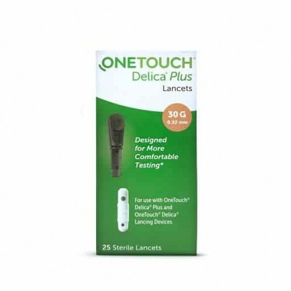 Lancette Pungidito Onetouch Delica Plus 25 Pezzi