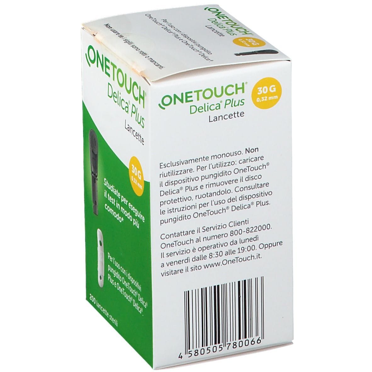 LANCETTE PUNGIDITO ONETOUCH DELICA PLUS 200 PEZZI