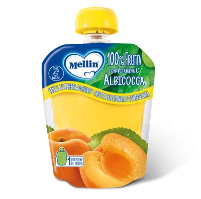 MELLIN POUCH ALBICOCCA 90 G MELLIN POUCH ALBICOCCA 90 G