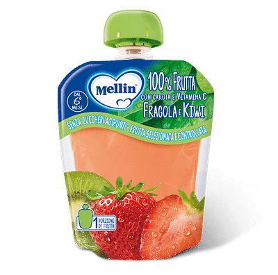 MELLIN POUCH FRAGOLA KIWI 90 G