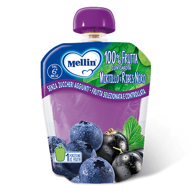 MELLIN POUCH MIRTILLO/RIBES 90 G