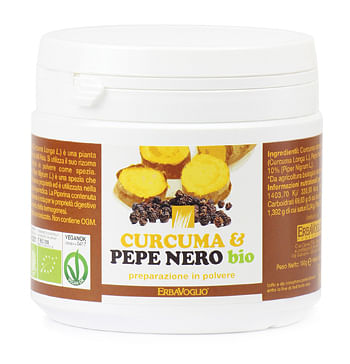 Curcuma & Pepe Nero Polvere 150 G