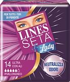 ASSORBENTE LINES SETA ULTRA LADY CON ALI 14 PEZZI