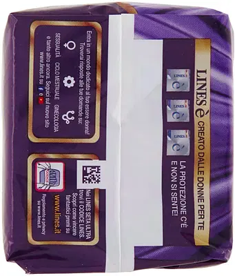 ASSORBENTE LINES SETA ULTRA LUNGO CON ALI 11 PEZZI ASSORBENTE LINES SETA ULTRA LUNGO CON ALI 11 PEZZI