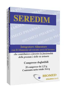 SEREDIM 20 COMPRESSE DEGLUTIBILI SEREDIM 20 COMPRESSE DEGLUTIBILI