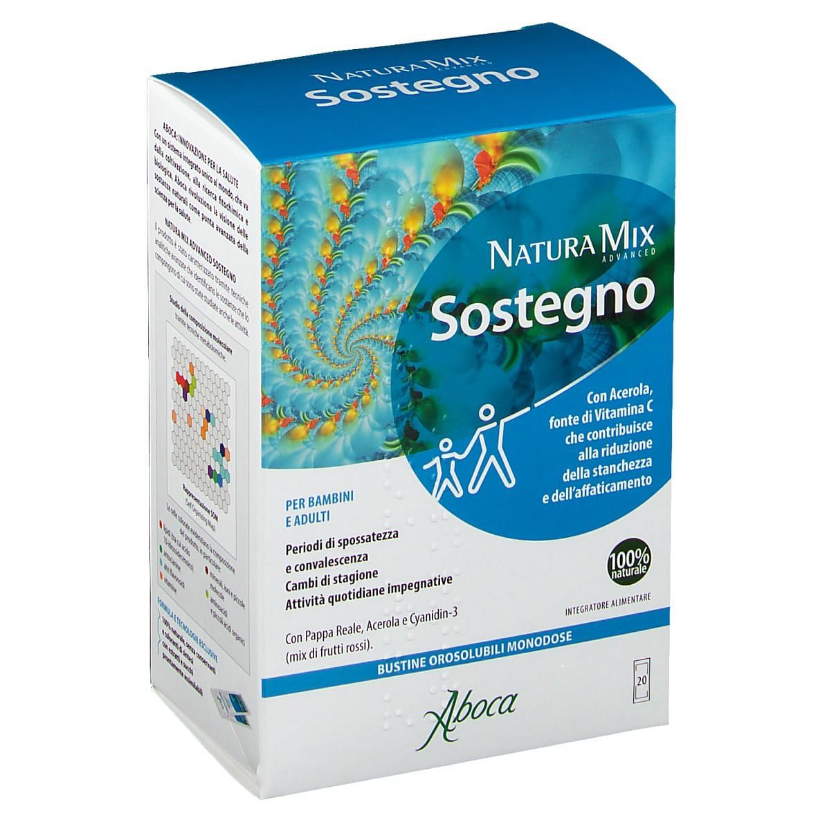 Natura Mix Advanced Sostegno Orosolubile 20 Bustine