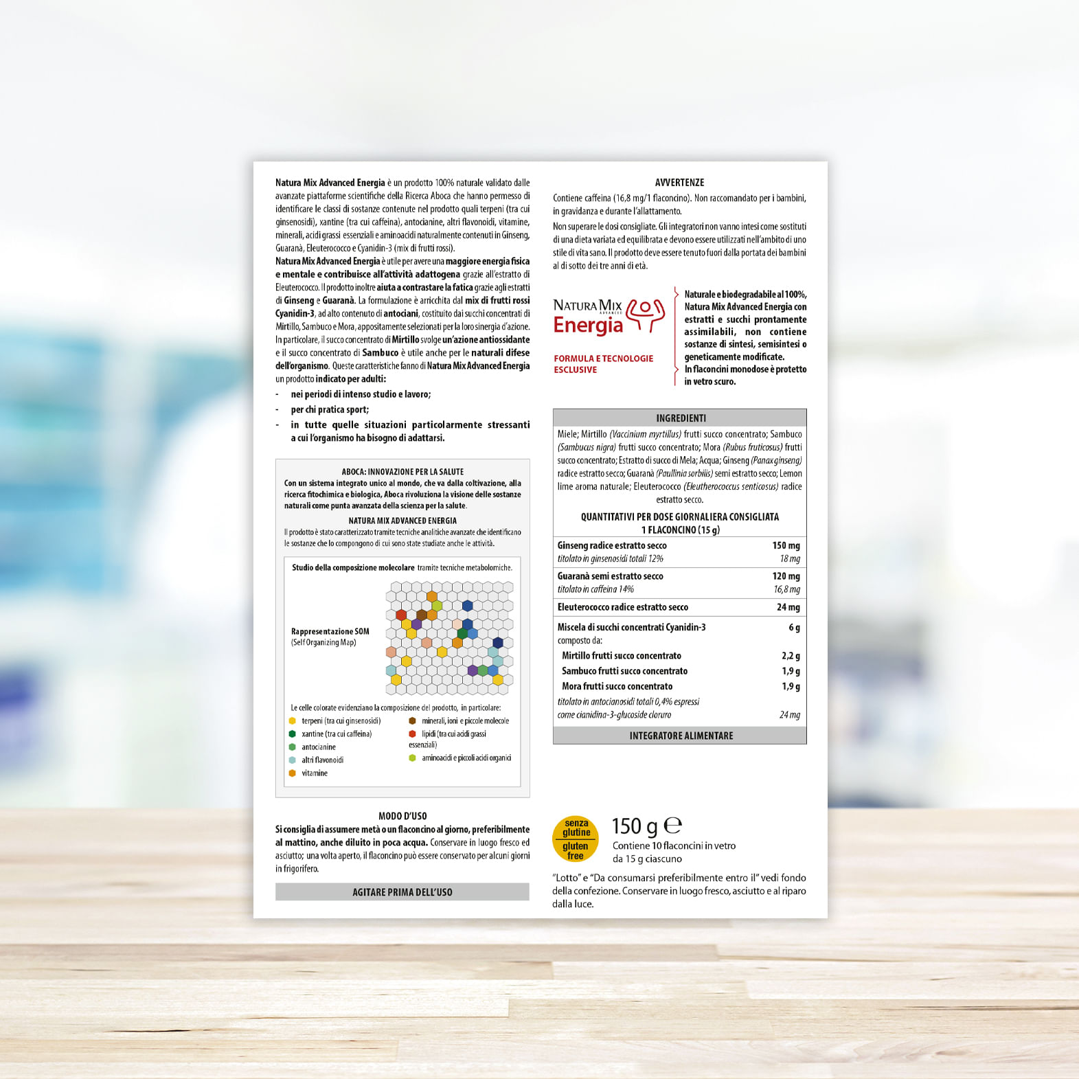 NATURA MIX ADVANCED ENERGIA 10 FLACONCINI DA 15 G