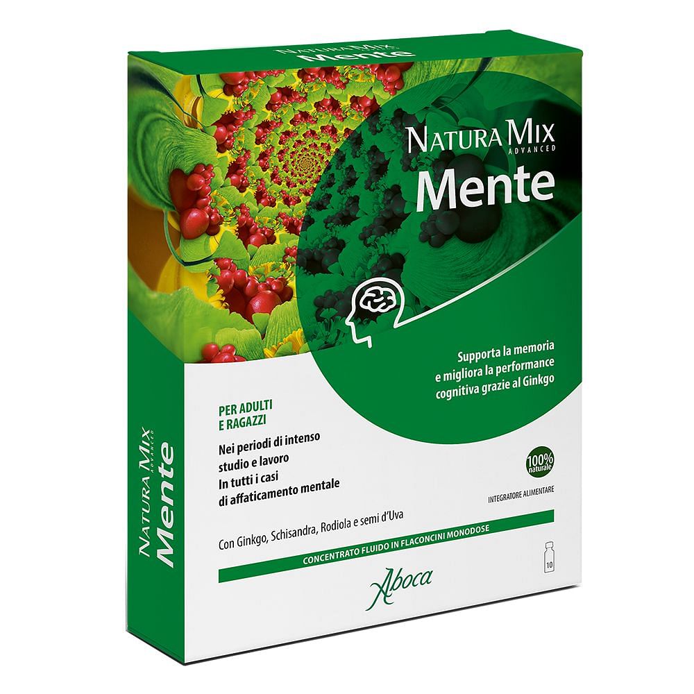 Natura Mix Advanced Mente 10 Flaconcini 150 G