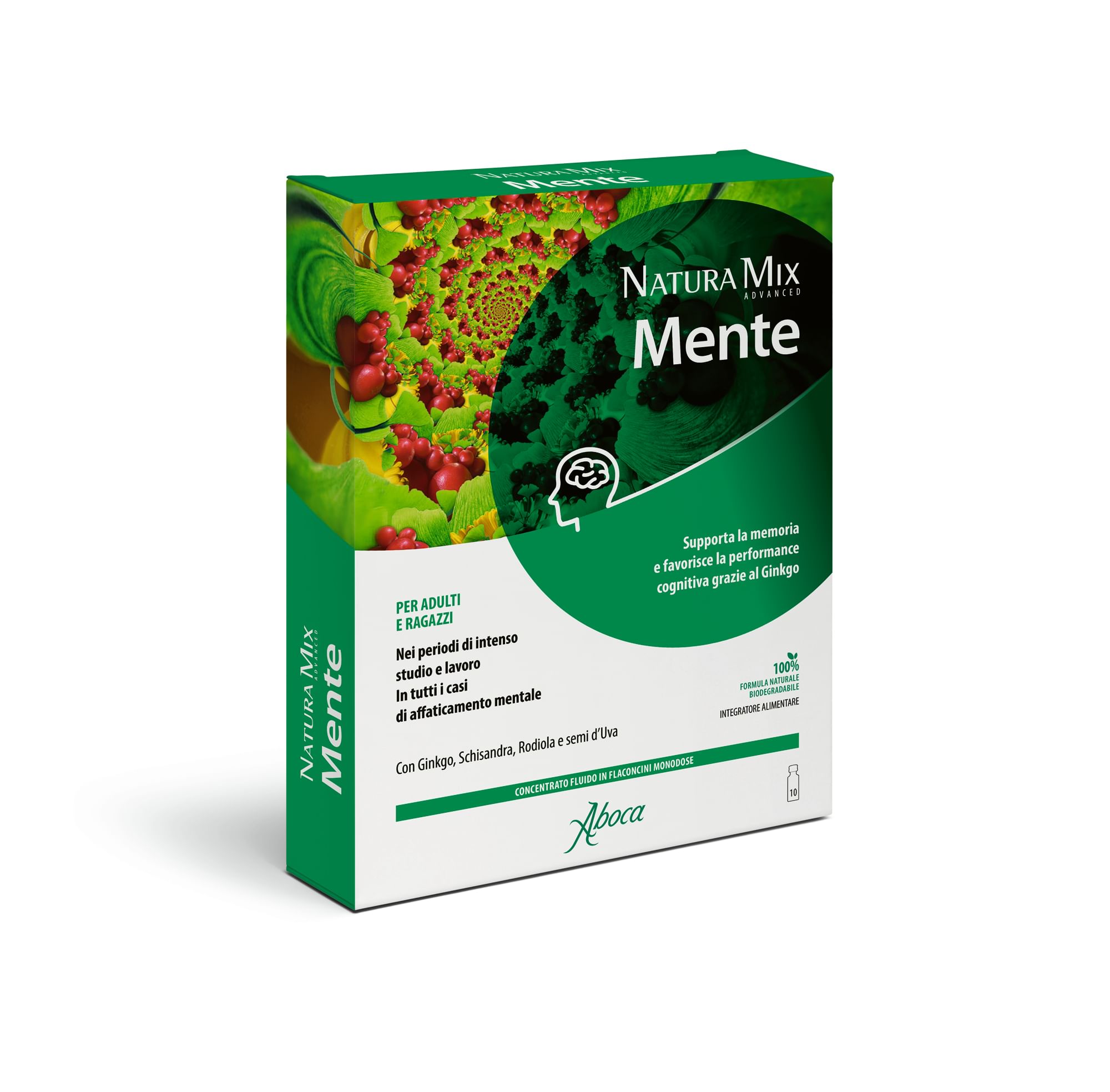 NATURA MIX ADVANCED MENTE 10 FLACONCINI 150 G