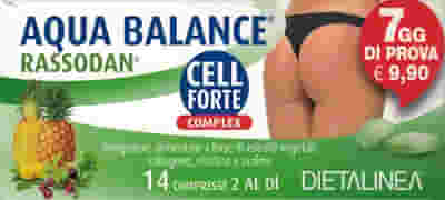 AQUA BALANCE RASSODAN CELL FORTE 7 DAYS 14 COMPRESSE DIETALINEA