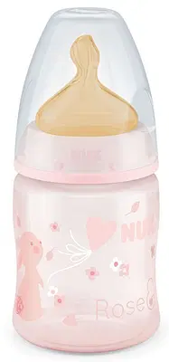 NUK BIBERON R&B PP 150 ML ROSE LATTICE 0-6 MESI 1 PEZZO NUK BIBERON R&B PP 150 ML ROSE LATTICE 0-6 MESI 1 PEZZO