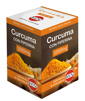 Curcuma Con Piperina 1 G 30 Compresse Ovali