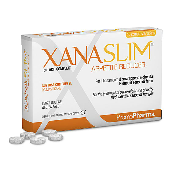 Xanaslim Appetite Reducer 40 Compresse Masticabili