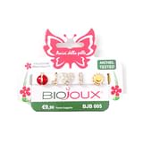BRACCIALETTO WHITE IN SILICONE CON CHARMS DI METALLO