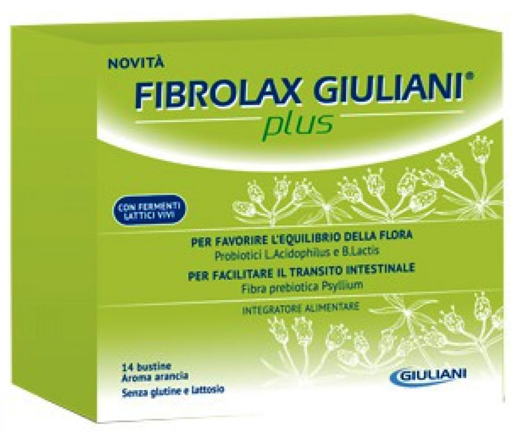 FIBROLAX GIULIANI PLUS 14 BUSTINE ARANCIA