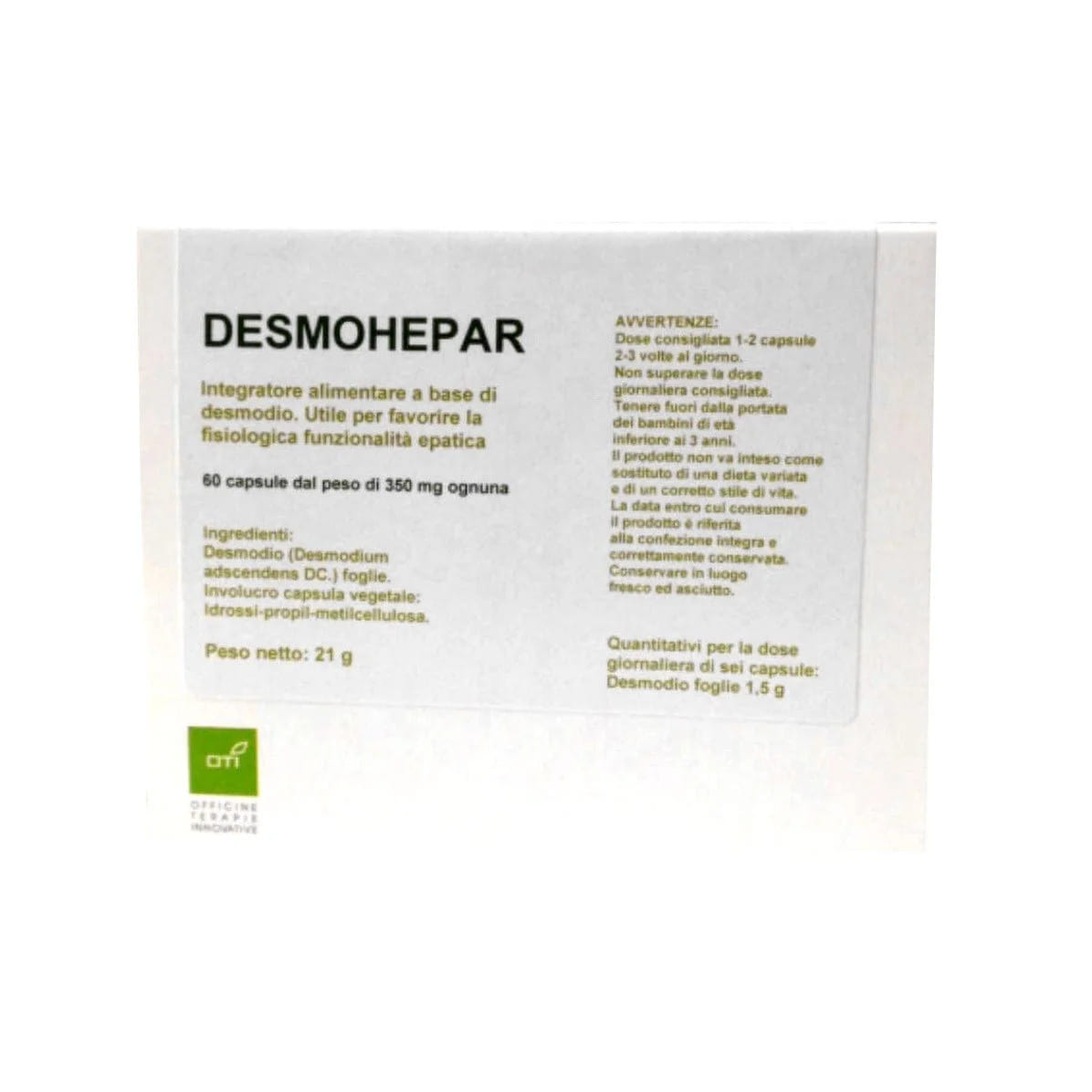 DESMOHEPAR NUOVA FORMULAZIONE 60 CAPSULE