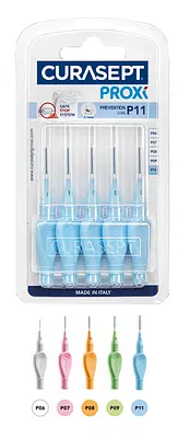 CURASEPT PROXI P11 AZZURRO/LIGHT BLUE 5 PEZZI CURASEPT PROXI P11 AZZURRO/LIGHT BLUE 5 PEZZI