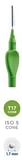 CURASEPT PROXI T17 CONE VERDE/GREEN 5 PEZZI