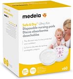 SAFE & DRY COPPETTAASSORBILATTE ULTRA THIN 60 PEZZI