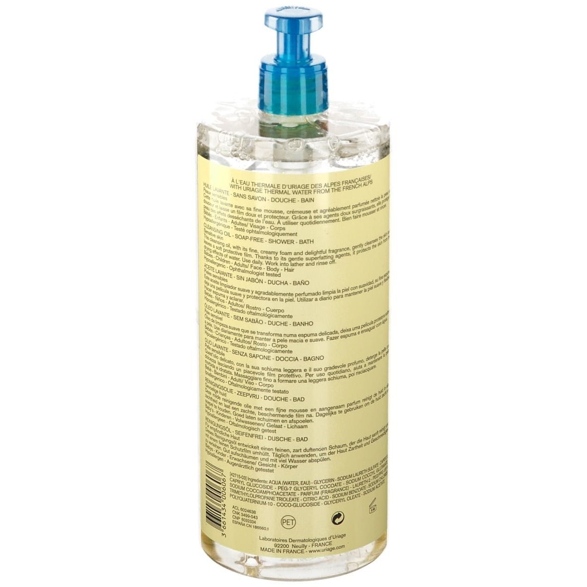 URIAGE OLIO LAVANTE 1 LITRO