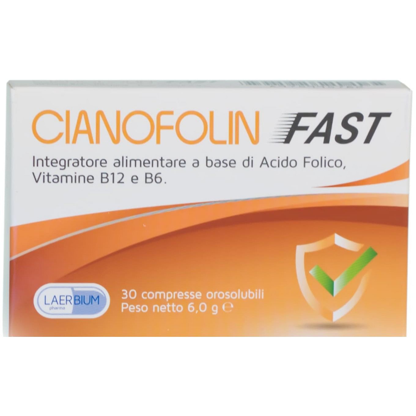 Cianofolin Fast 30 Compresse Sublinguale