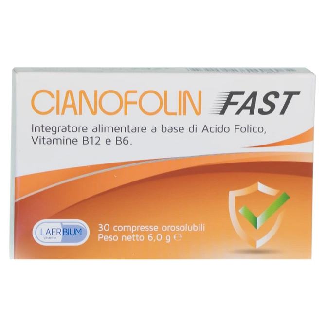 Cianofolin Fast 30 Compresse Sublinguale