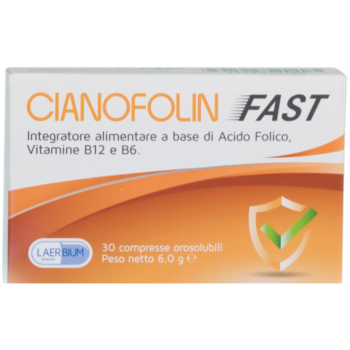 CIANOFOLIN FAST 30 COMPRESSE SUBLINGUALI