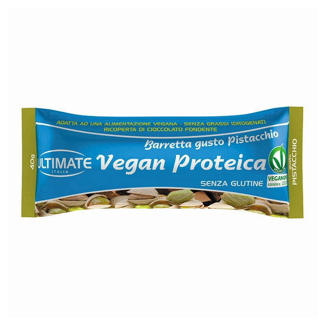 Ultimate Barretta Vegan Proteica Pistacchio 40 G