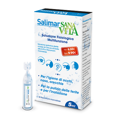 SANAVITA SOLUZIONE FISIOLOGICA 30 FIALOIDI X 5 ML