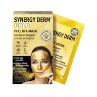 SYNERGY DERM GOLD PEEL OFF MASK 4 X 7 G