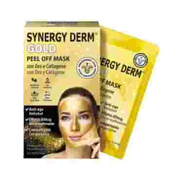 SYNERGY DERM GOLD PEEL OFF MASK 4 X 7 G
