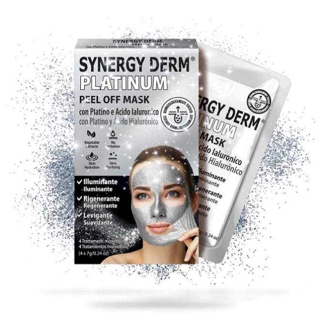 Synergy Derm Platinum Peel Off Mask 4 X 7 G