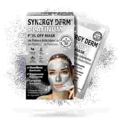 SYNERGY DERM PLATINUM PEEL OFF MASK 4 X 7 G