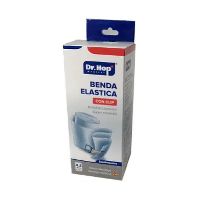 BENDA ELASTICA DR HOP 4,5X8 CM 1 PEZZO BENDA ELASTICA DR HOP 4,5X8 CM 1 PEZZO