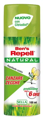BENS REPELL NATURAL 100 ML BENS REPELL NATURAL 100 ML