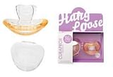 CURAPROX BABY SUCCHIETTO 2 PEZZI TG 2 COLORE ARANCIO + SCATOLA PER IGIENIZZAZIONE