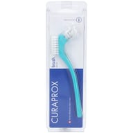 CURAPROX BDC SPAZZOLINO BREVETTATO PER DENTIERE 1 PEZZO COLORE AZZURRO