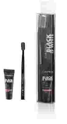 CURAPROX BLACK IS WHITE DENTIFRICI SBIANCANTI 1 DENTIFRICIO DA 10ML + 1 SPAZZOLINO