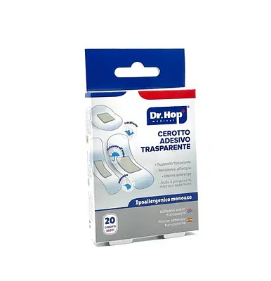 CEROTTO DRHOP WATERPROOF MIX 20 PEZZI CEROTTO DRHOP WATERPROOF MIX 20 PEZZI