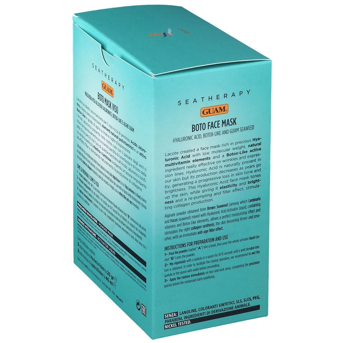 GUAM SEATHERAPY BOTOMASK VISO 3 TRATTAMENTI