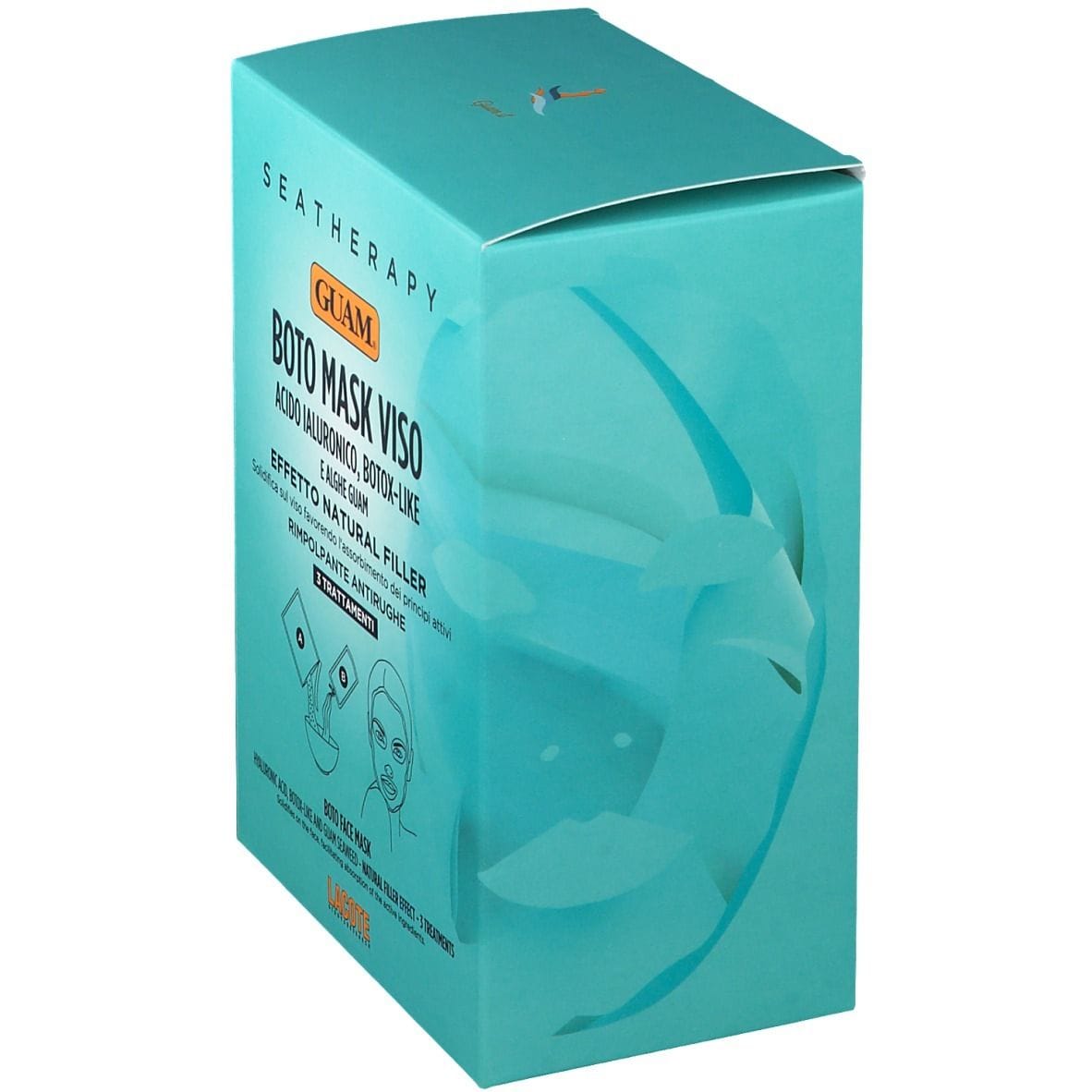 GUAM SEATHERAPY BOTOMASK VISO 3 TRATTAMENTI