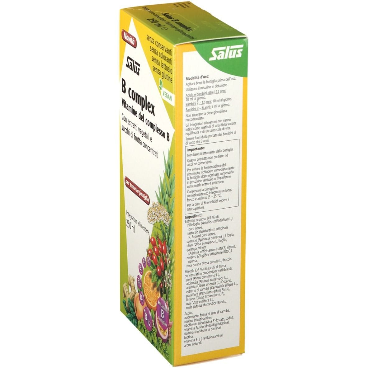 B COMPLEX SALUS 250 ML