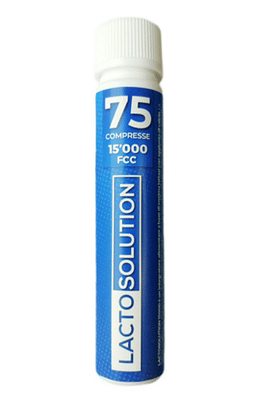 LACTOSOLUTION 15000 75 COMPRESSE