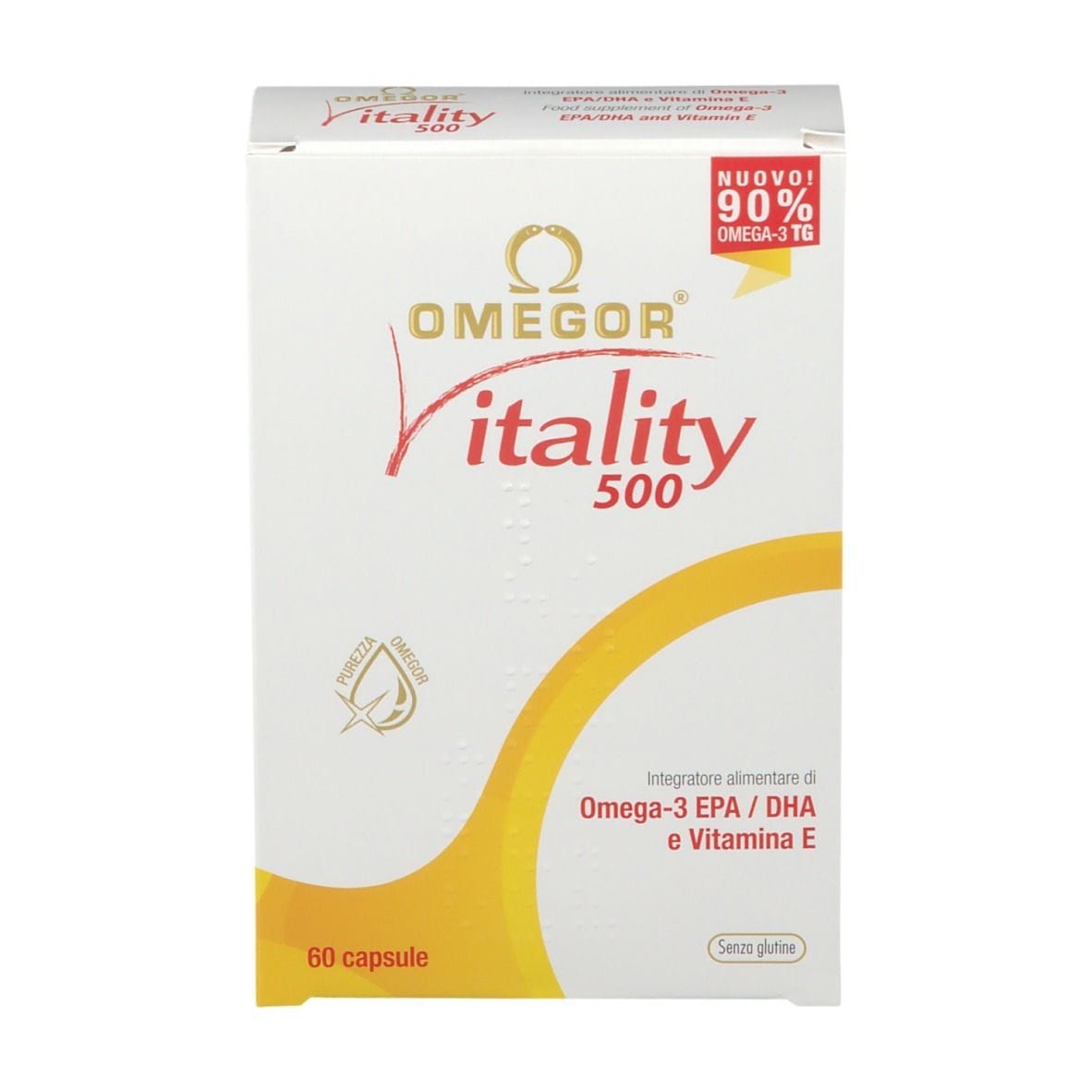OMEGOR VITALITY 500 60 CAPSULE